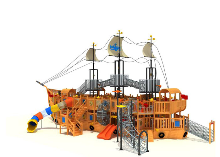 兒童滑梯海盜船02